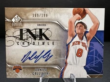 2009-10 SP Signature Edition - Inkcredible Danilo Gallinari #I-GA /199 (AU)