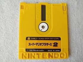 Volley ball / Super Mario Brothers 2 FAMICOM DISK SYSTEM/Disk and Case-d1111-