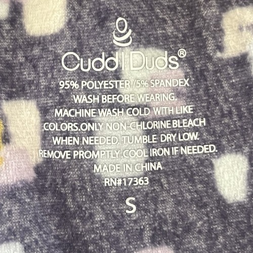Cuddl Duds Women Pajamas Set Sz Small Purple Cozy Soft Fleece PJ’s Great Quality - Picture 5 of 8