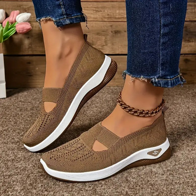 Women'S Casual Shoes Breathable Comfortable Orthopedic Shoes Non Slip Sneakers f
