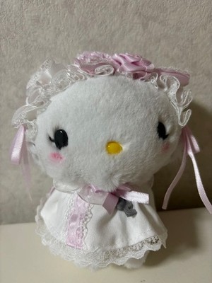 Charmmy Kitty Mascot Holder (White Frill)  Sanrio SanrioShop  Used w/ Tag,