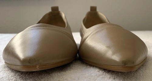 EVERLANE GLOVE LEATHER 40 HOUR BALLET FLATS WOMENS 9.5 US 40 EU TAUPE ITALY - Picture 4 of 9