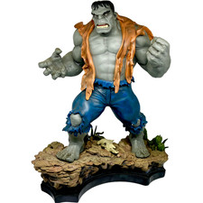 Bowen Designs Hulk Grey Retro Statue 642/800 Randy Bowen Marvel Great Condition