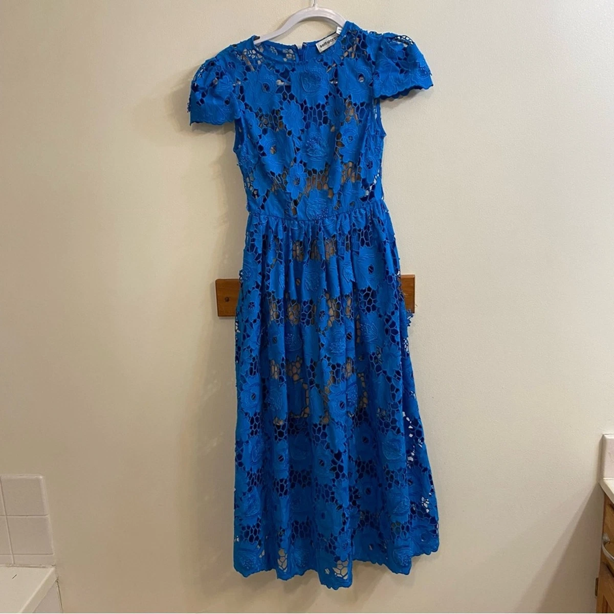 Self-Portrait Blue Lace Dresses for Women for sale | eBay