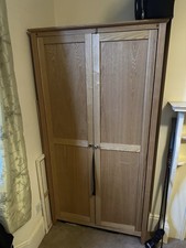 Oak Double Wardrobe