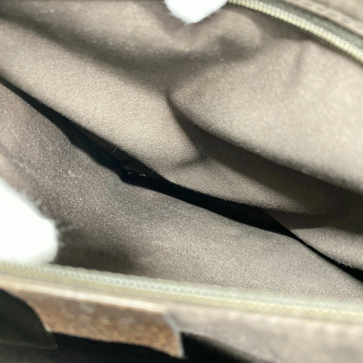 Gucci GG Canvas Abby Handbag Brown Gold Hardware thumbnail 10