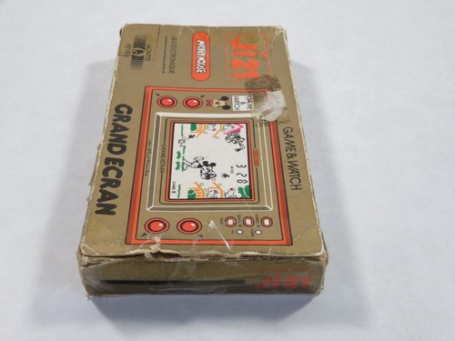 GAME & WATCH (J.I 21) MICKEY MOUSE (MC-25) BOXED (WITHOUT MANUAL - BOX DAMAGED) - Picture 4 of 10
