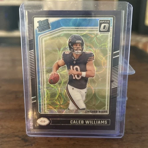 2024 Panini Donruss Optic - Rated Rookie Caleb Williams #201 Blue Scope Prizm
