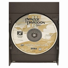Panzer Dragoon II Zwei (Sega Saturn, 1996) CIB Complete w/ Man + Reg Card Tested