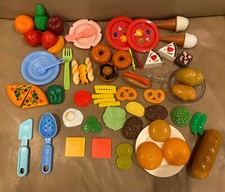 Vintage 1987 Fisher Price MIXED LOT of 60 Mcdonalds Fun w Food Kitchen Utensils
