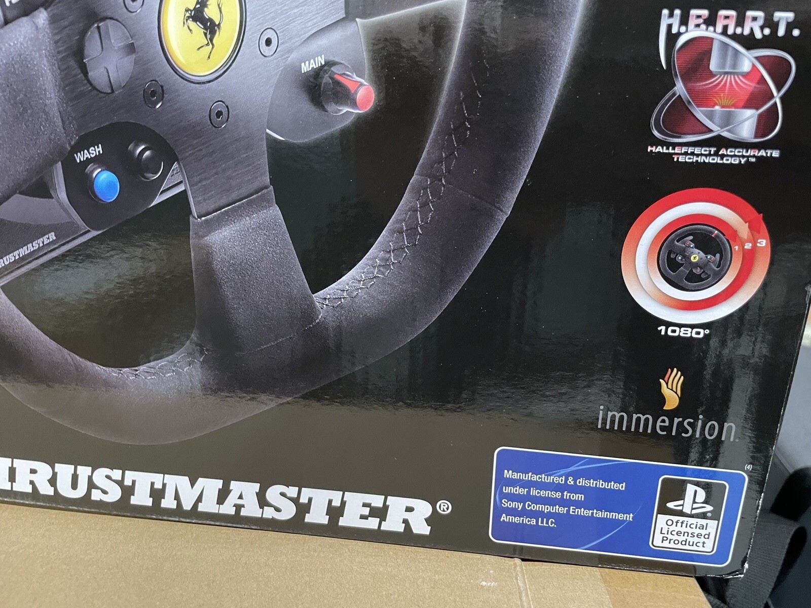 Thrustmaster T300 Ferrari Integral Alcantara Edition Racing Wheel eBay