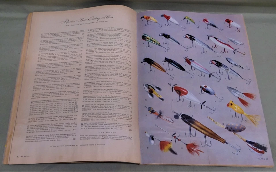 Catálogo de pesca y caza Montgomery Ward 1952, 114 páginas Foto 3 de 4