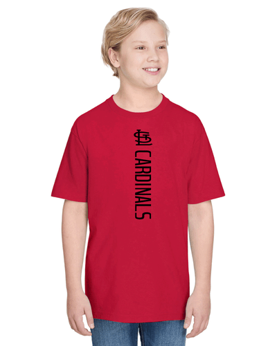 ST. Louis Cardinals Youth T-shirt Ring Spun Cotton Size XS-L Kids T-Shirt - Picture 4 of 4