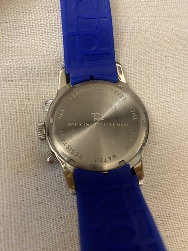 Officina del Tempo, Blue Quartz Watch 42mm Men/Unisex - Picture 4 of 7