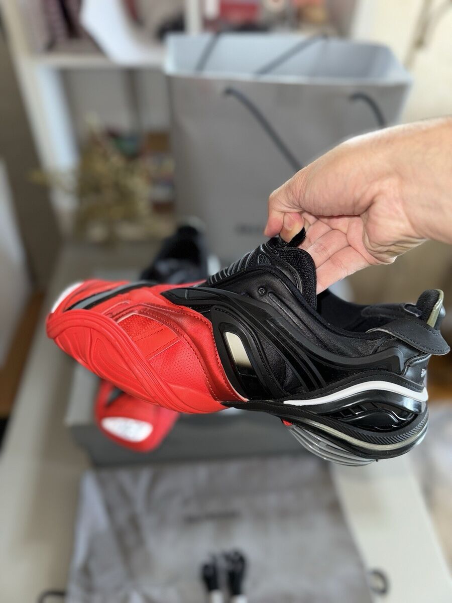 Size 8 - Balenciaga Tyrex Low Black Red | eBay Size 8 - Balenciaga Tyrex Low Black Red | eBay