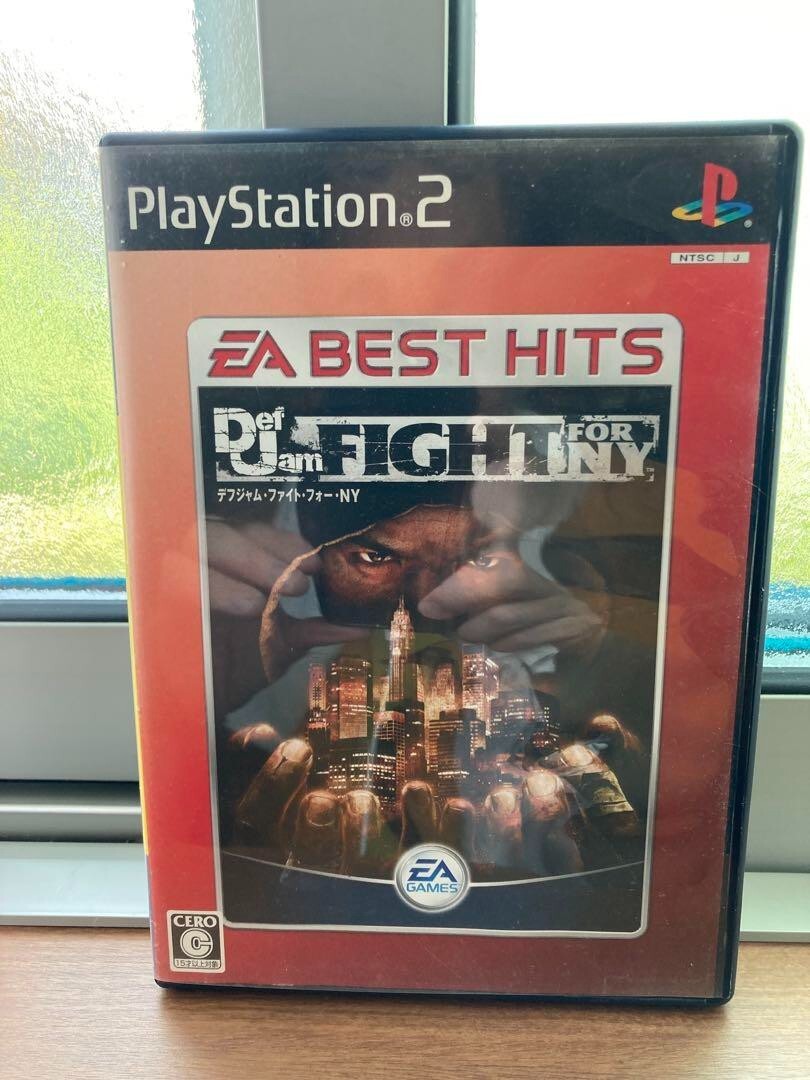 Playstation 2 PS2 Def Jam Fight for NY EA Japanese Edit Games Very
