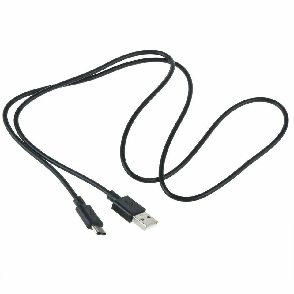 Black USB-C Charger Cable Cord Lead for LG Tribute 2 5 V10 Stylo 2 Plus Risio - Image 4 of 4