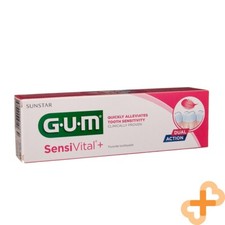 Image of GUM SENSIVITAL Fluoride Toothpaste 75ml Quickly Alleviates Tooth Sensitivity