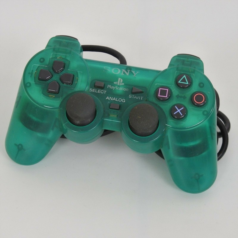 PS2 DUAL SHOCK 2 Analog Controller Emerald SCPH-10010 Playstation 2 China C