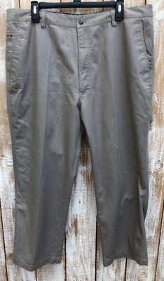 Men’s Pierre Balmain Khaki Straight Leg Dress Pants Sz 40x30