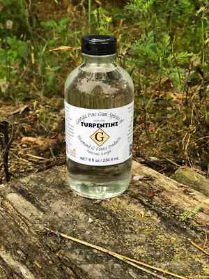 8 oz 100% Pure Gum Spirits of Turpentine