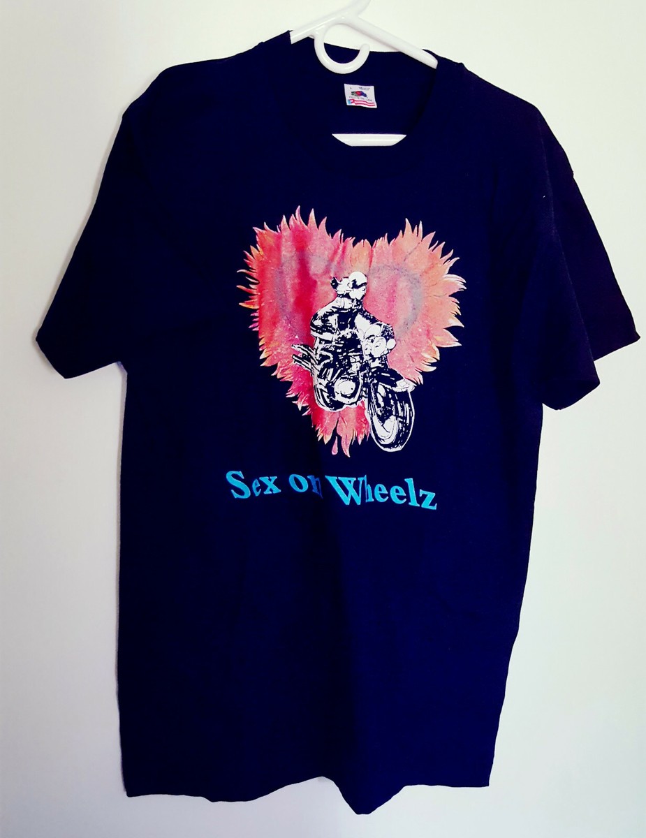 MY LIFE WITH THE THRILL KILL KULT Sex On Wheels T-SHIRT Vintage LG