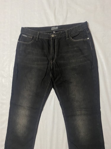 Pantalones de mezclilla negros para hombre No Fear Born To Ride talla 40/102 - Imagen 4 de 13