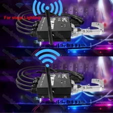 Wireless DMX512 Signal Transceiver LED Par Light DJ Moving Head light Show Laser