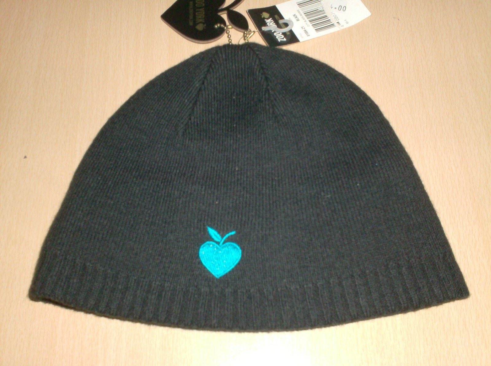 beanie hat zoo york girls skateboard  black - new~old school vintage  aaaaaaaaaa-image