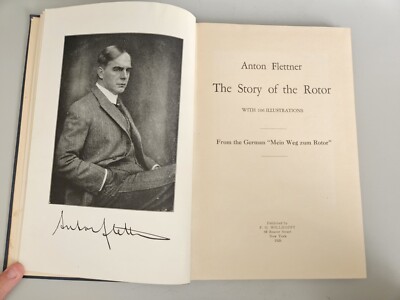 The Story of the Rotor Anton Flettner 1926