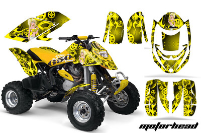 Atv Grafiken Set Aufkleber Für Can-Am Bombardier DS650 DS 650 08-15 Motomandy
