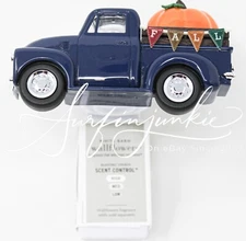 Bath & Body Works Wallflower Plug In Diffiuser Blue Fall Truck 2024 Pumpkin New