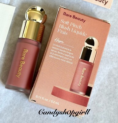 未使用　Rare Beauty 3PC Rare Beauty Soft Pinch Dewy Liquid Blush HOPE/Hand Cream