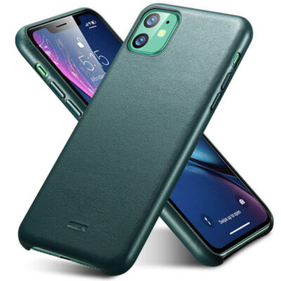 ESR Premium Luxury Metro Leather Case Cover for Apple iPhone