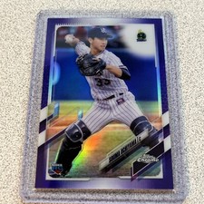 2021 Topps Chrome NPB #138 Souma Uchiyama ROOKIE RC Purple 128/299