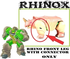 Transformers Beast Wars _ Rhinox _ Rhino Left Front Leg Cover with Connector 
