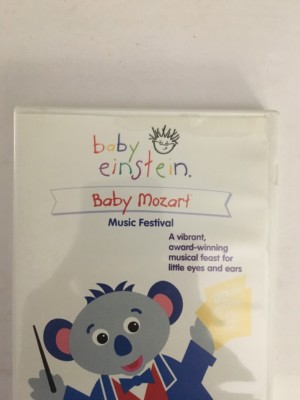 Baby Einstein-Baby Mozart-Music Fest DVD-TESTED-RARE VINTAGE