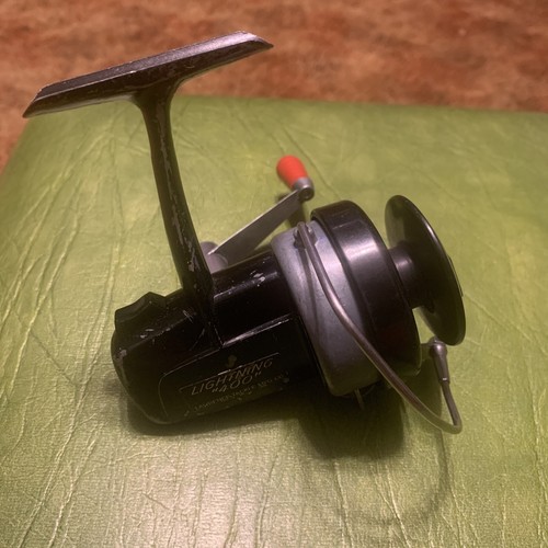 Vintage Lawrence Tackle No. 400 Lightning Spinning Fishing Reel - 第 1/5 張圖片