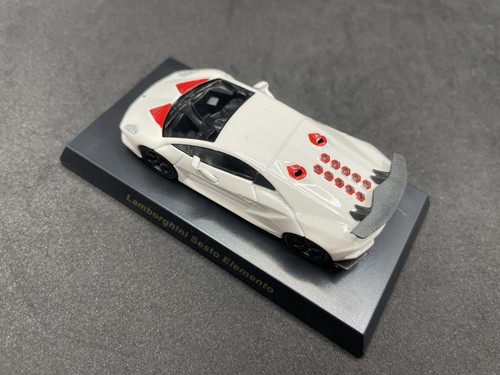Kyosho 1/64 Lamborghini collection4 Sesto Elemento White Diecast model car 55G2 - Picture 3 of 5