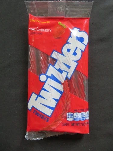 TWIZZLERS Twists Licorice 7 Oz. 12 PK Strawberry