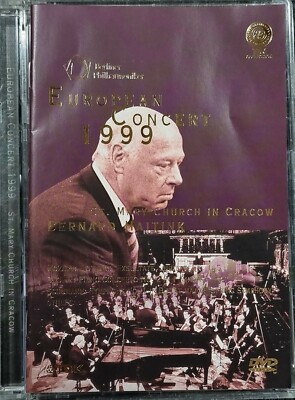 BERNARD KAITINK EUROPEAN CONCERT 1999 DVD (Region All)