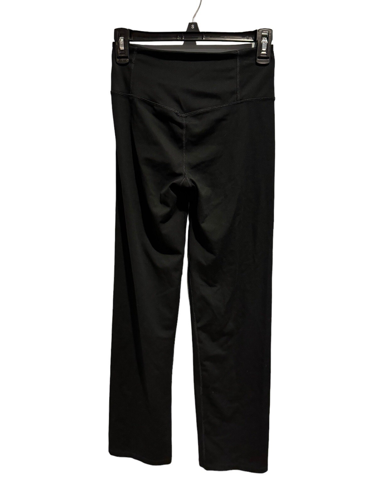 Nike Dri-FIT Solid Black Straight Leggings Womens Size Small thumbnail 2