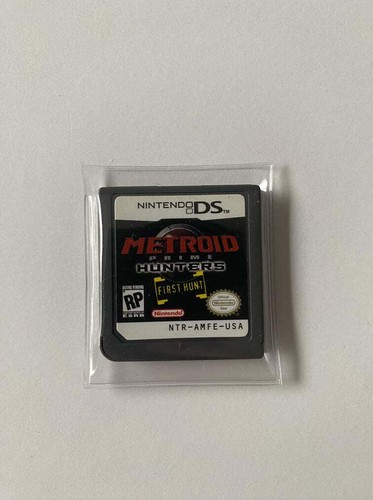 Nintendo DS Original Console Silver and Metroid Prime Hunters First Hunt Boxed - Foto 14 di 15
