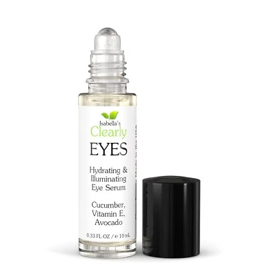 ISABELLA'S CLEARLY EYES - Hydrating Anti Aging Eye Serum to Brighten and Illuminate Eye Area