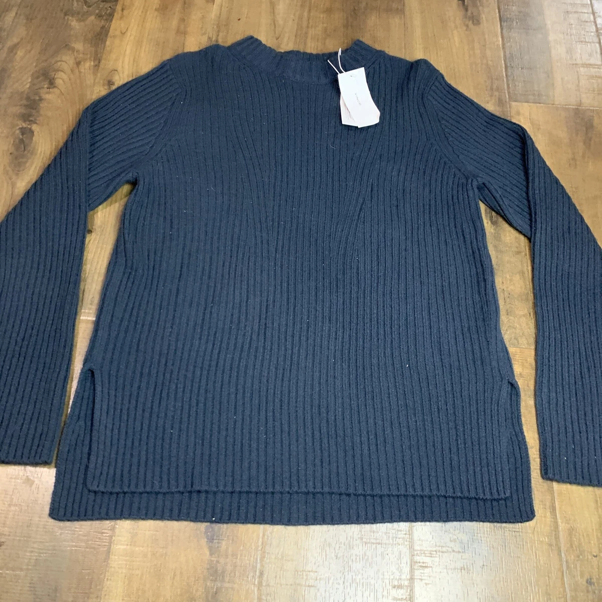 Vince funnel neck cashmere sweater clearance sale
