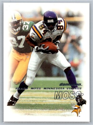 2000 Fleer SkyBox Dominion Randy Moss #184 - Minnesota Vikings | eBay