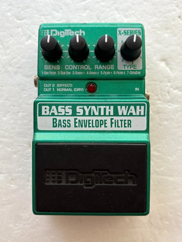 Digitech Bass Synth Wah Envelope Filter Guitar Effect Pedal Used from Japan - Image 2 of 4