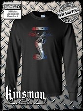 Carroll Shelby Red White Blue Cobra USA Logo Long Sleeve T-Shirt