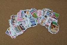 100 Pcs Book Stickers,Reading Stickers,Bookish,Book Stickers for Water