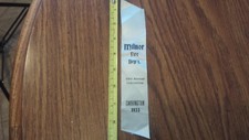 1933 Milnor North Dakota Carrington Fireman's Firefighter Convention Ribbon